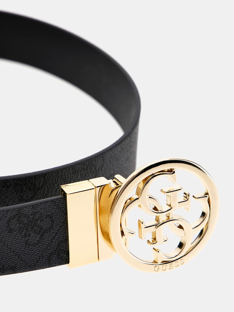 Guess logo woven belt cheap