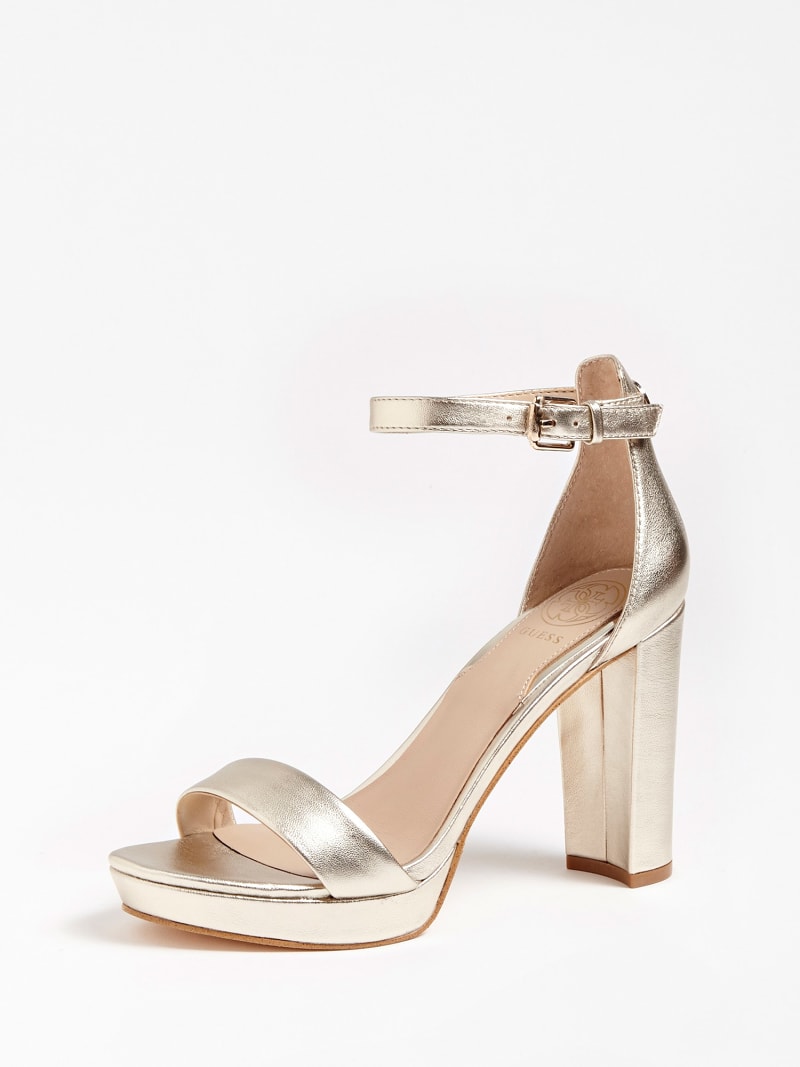 guess leather sandals