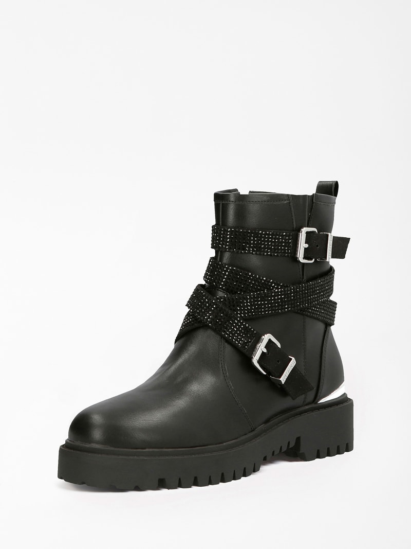Ornina Rhinestone Ankle Boot Guess Official Online Store