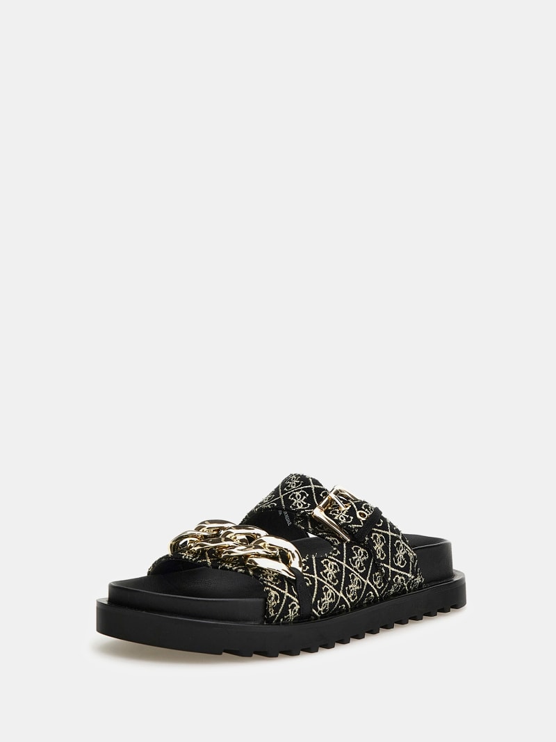 Claquettes Fatema logo 4G