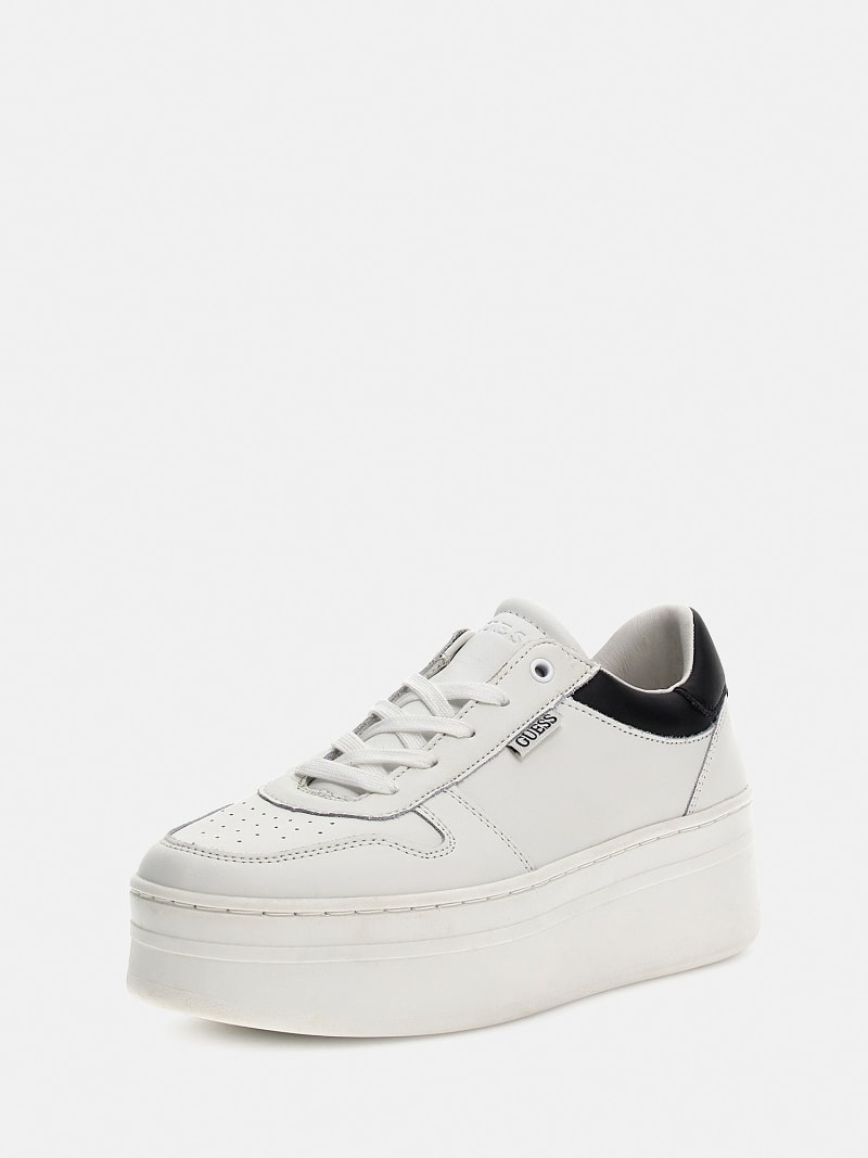 Sneakers Lifet cuir véritable Femme | Site officiel GUESS®