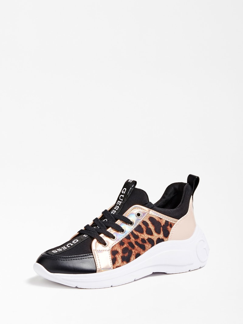 guess animal print shoes