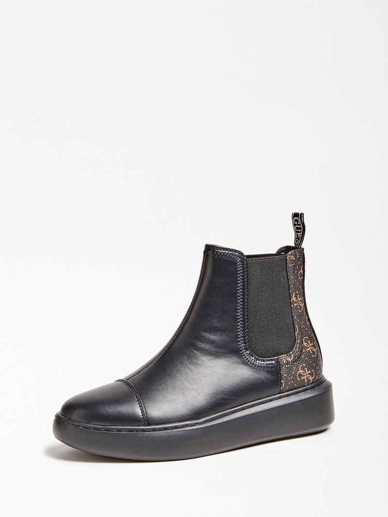 guess leather ankle boots