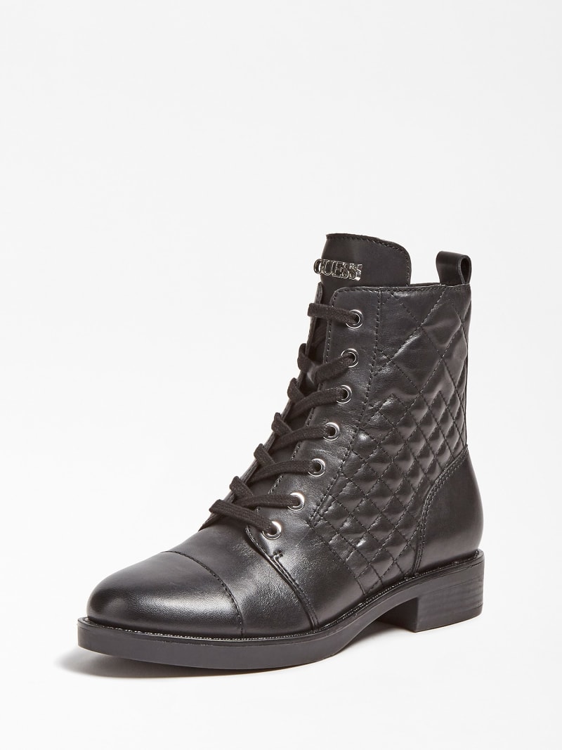 guess leather ankle boots