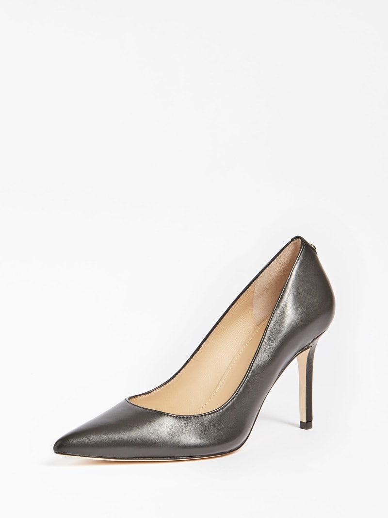 DAFNE GENUINE LEATHER COURT SHOE Guess Official Online Store