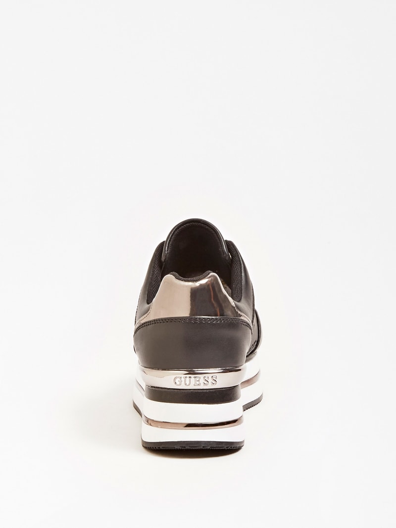 guess leather sneakers