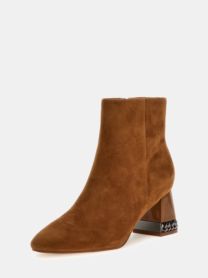 guess suede ankle boots