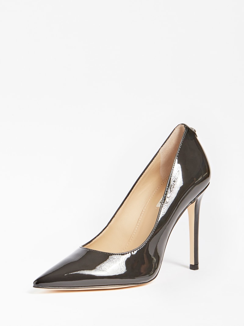 Guess black new arrivals patent leather pumps