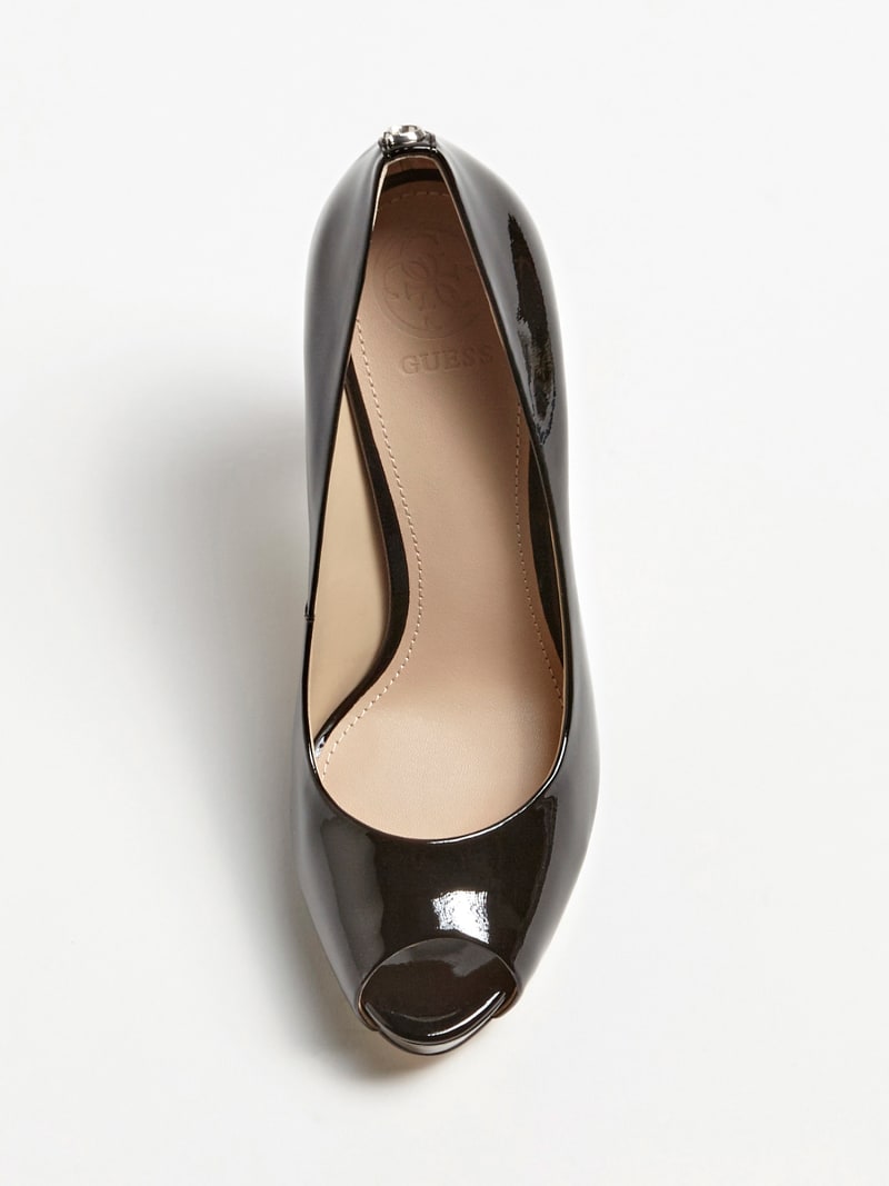 peep toe court shoes