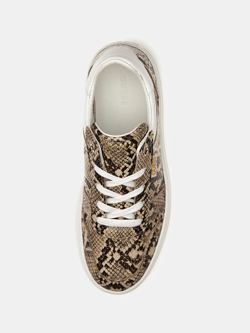 GUESS Lifet python print sneakers