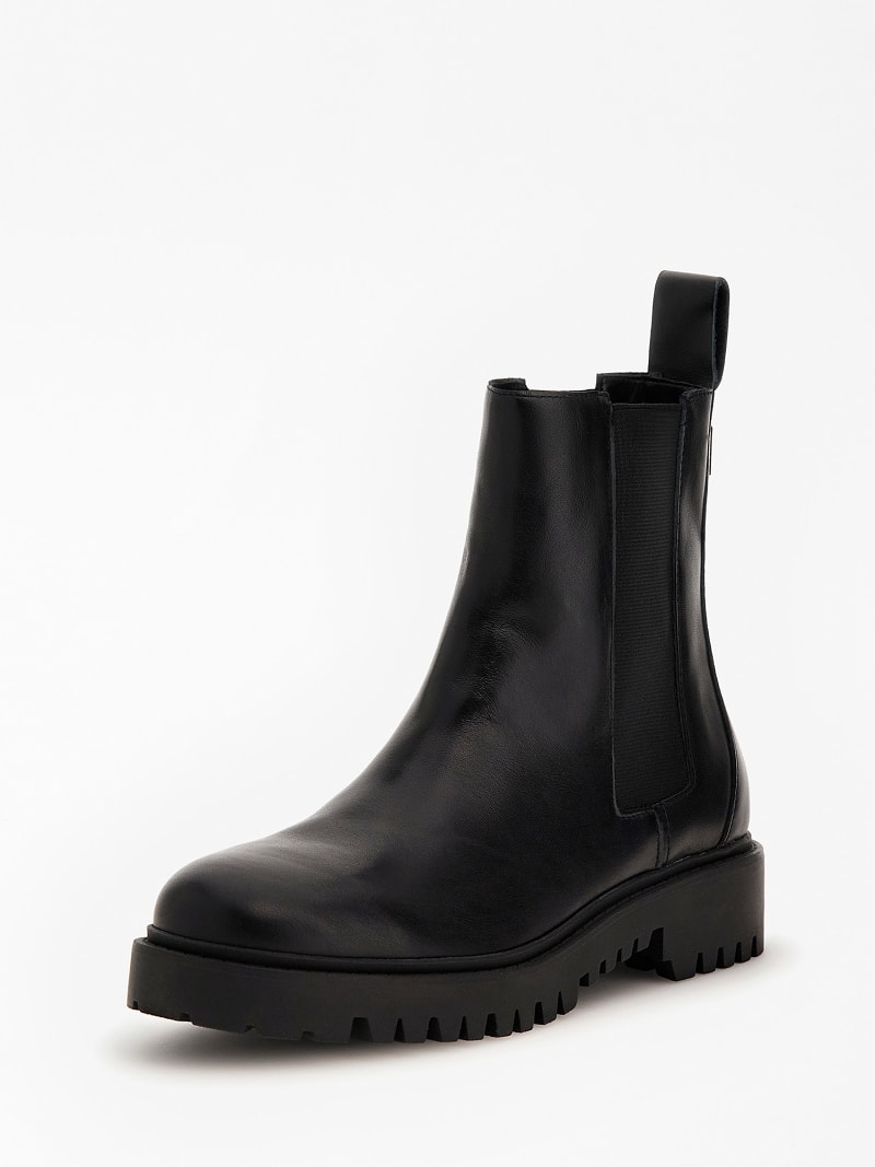 OAKESS MIXED LEATHER CHELSEA BOOT Women GUESS® Official site