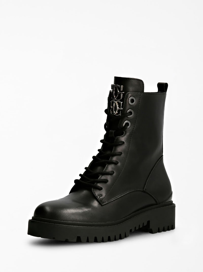 OLONE REAL LEATHER COMBAT BOOT