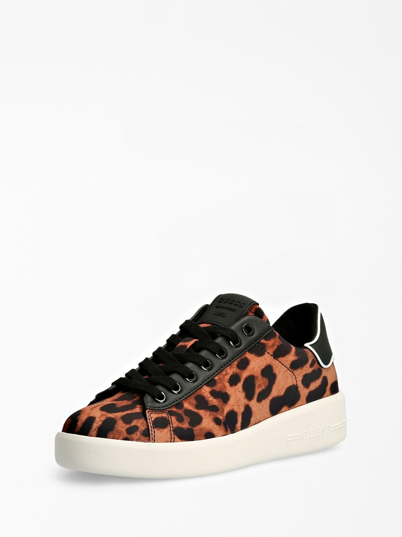 Guess animal print sneakers clearance
