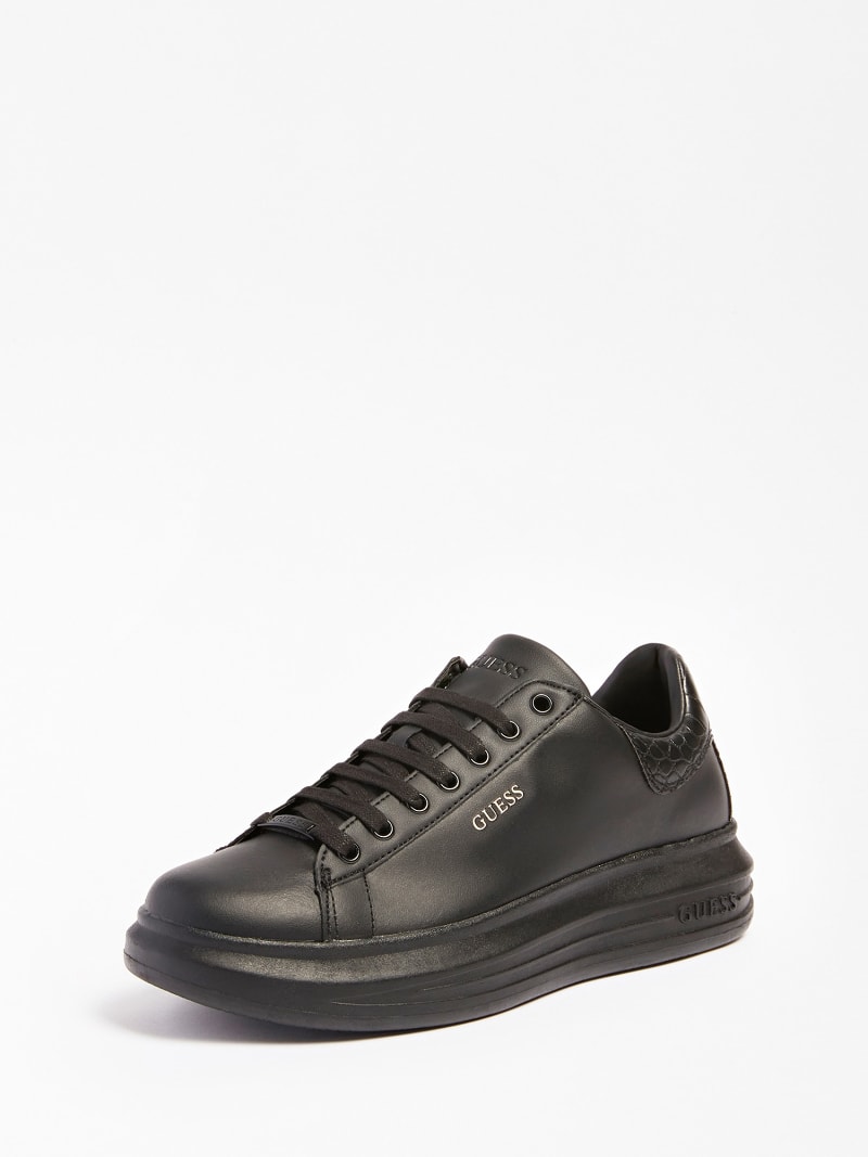 GUESS VIBO MIXED LEATHER SNEAKER Women