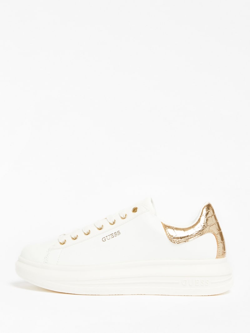 Sneakers with gold detail discount