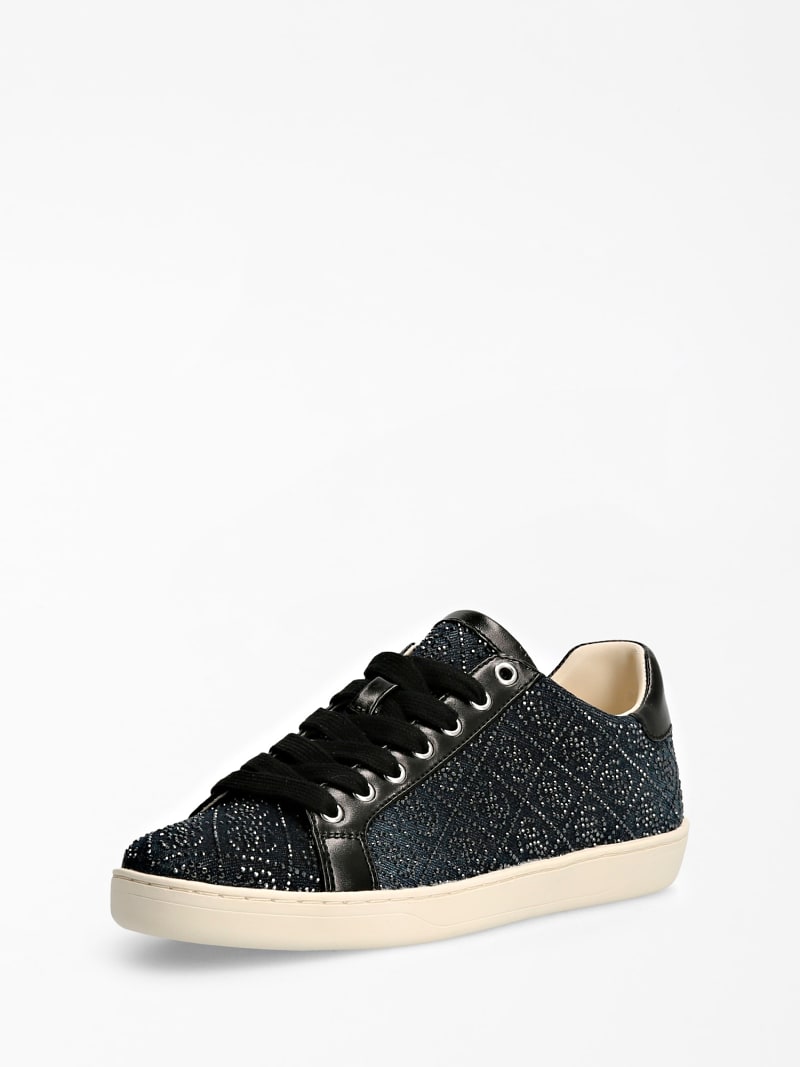 Guess denim sneakers clearance