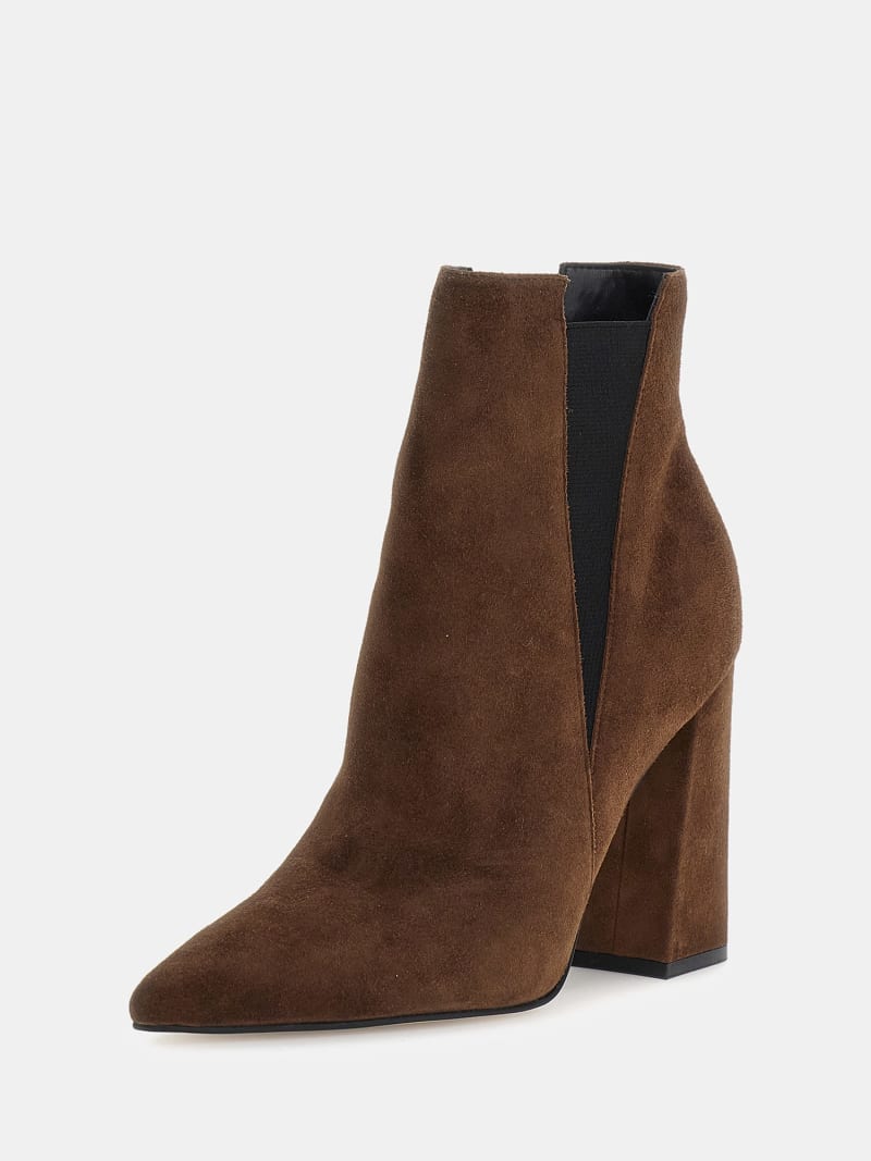 Avish mixed suede ankle boots