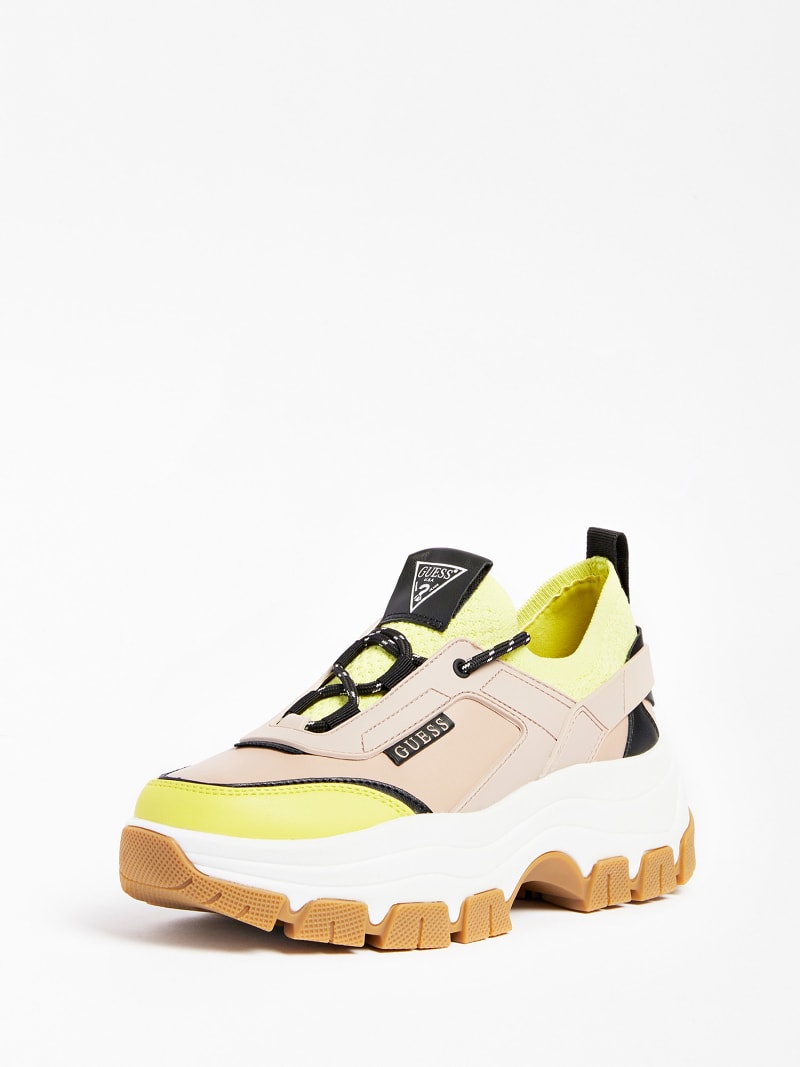 Guess yellow shoes new arrivals