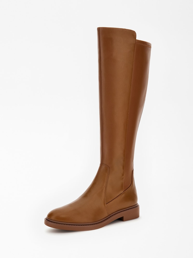 Guess tan boots sale
