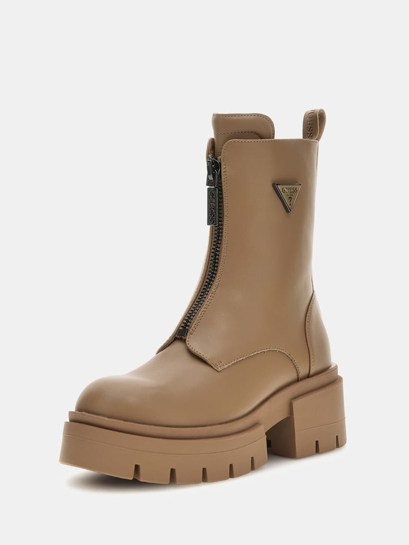 GUESS Leila laarsjes rits voorkant Dames