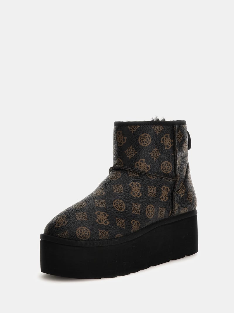 GUESS Bottine Jilla logo 4G pivoine Femme