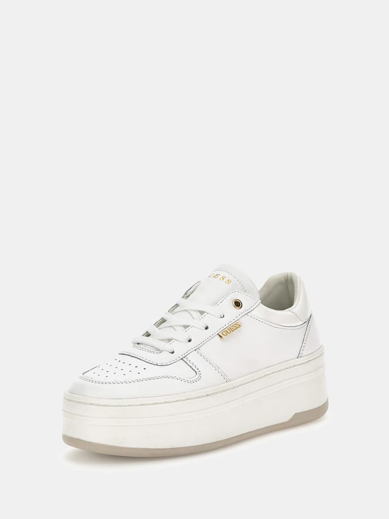 GUESS® Lifet mixed-leather sneakers