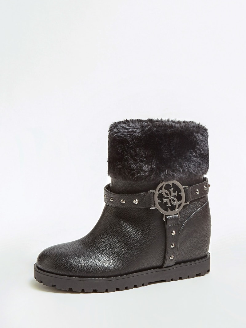 guess fur boots