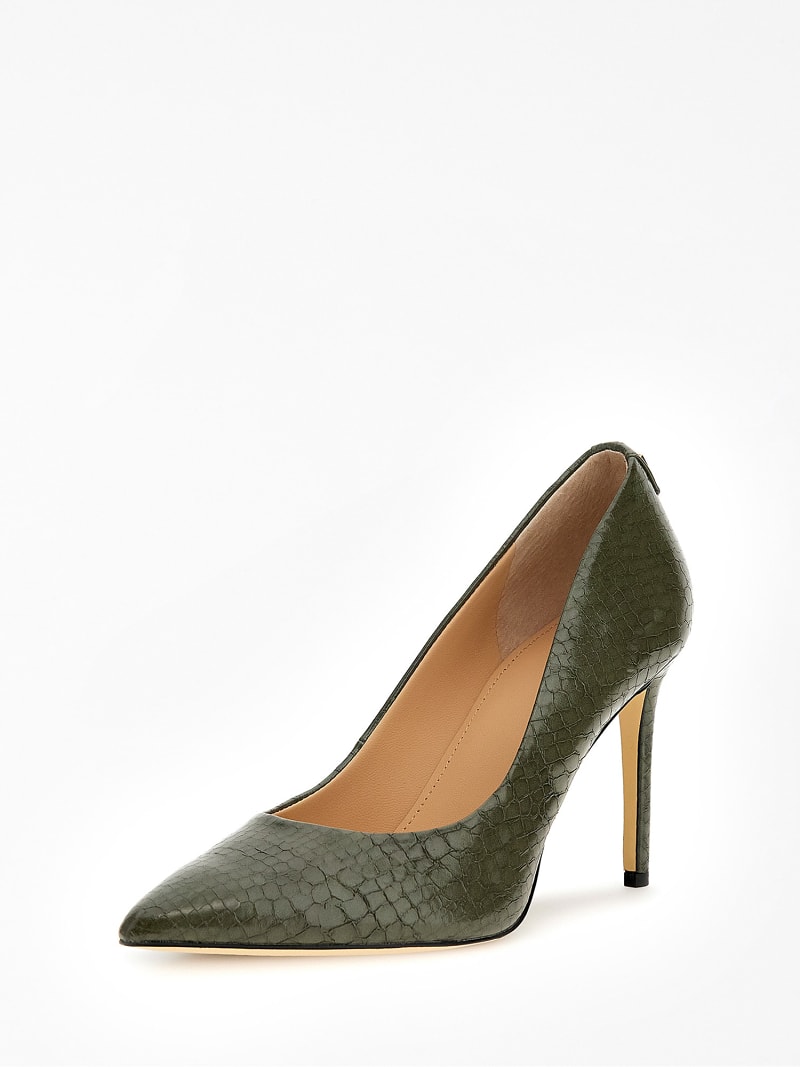 Escarpin imprimé python best sale
