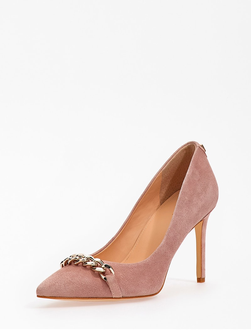 Suede Pinta court shoes