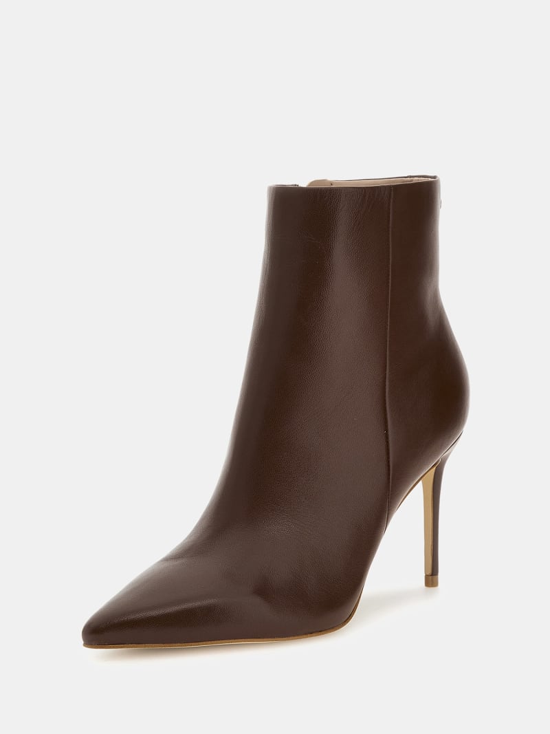 Guess leather ankle boots outlet