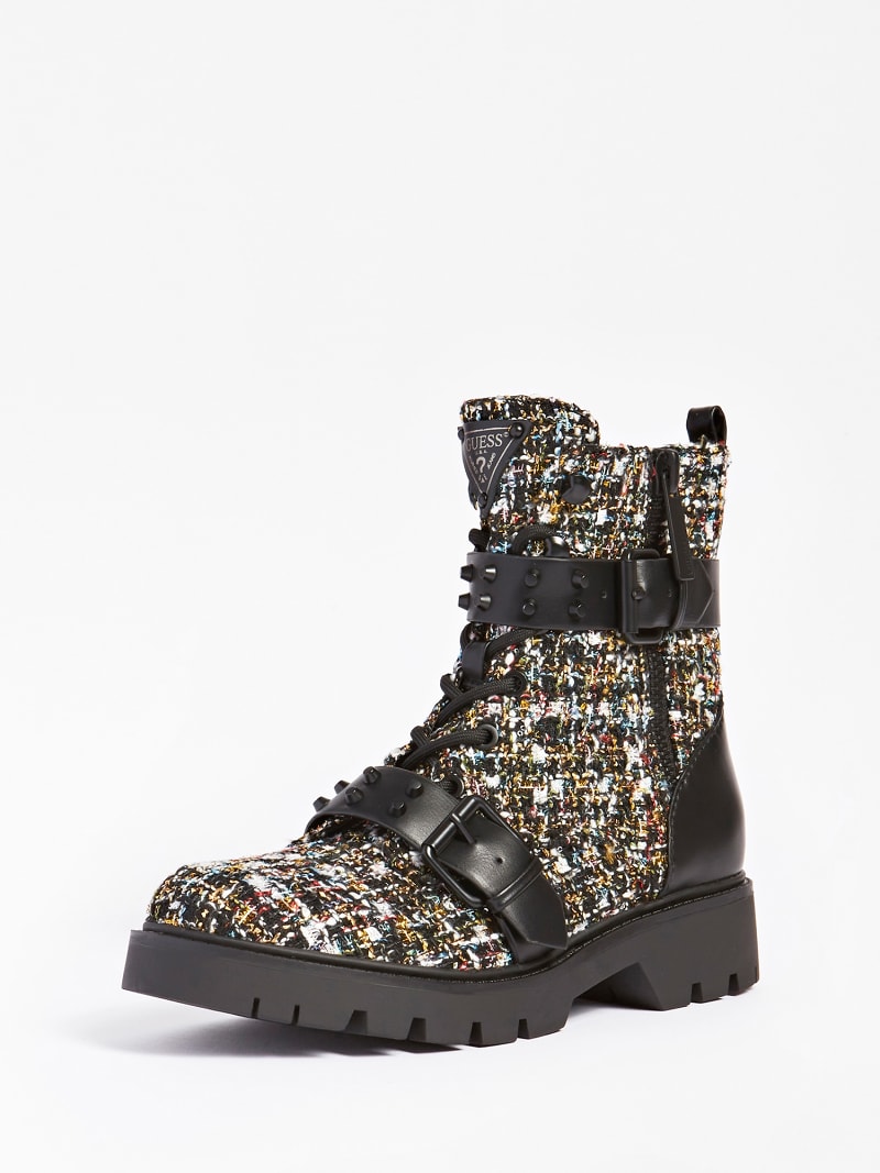Guess black multi ll boots discount