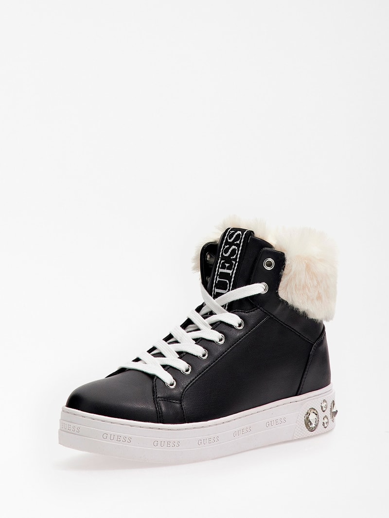 Women's guess high top sneakers outlet