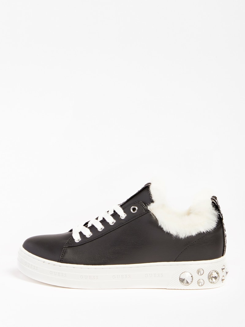 Faux fur Rivet sneakers