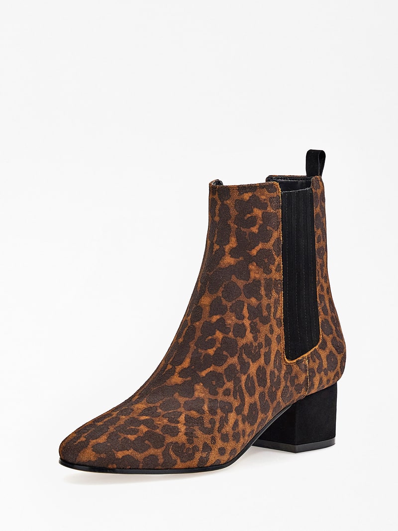 Suede Safia low boots