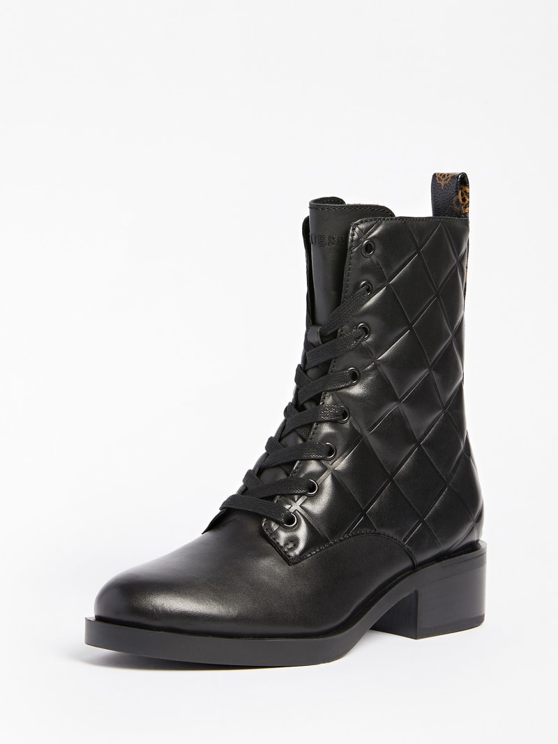 Real leather Taelin combat boots
