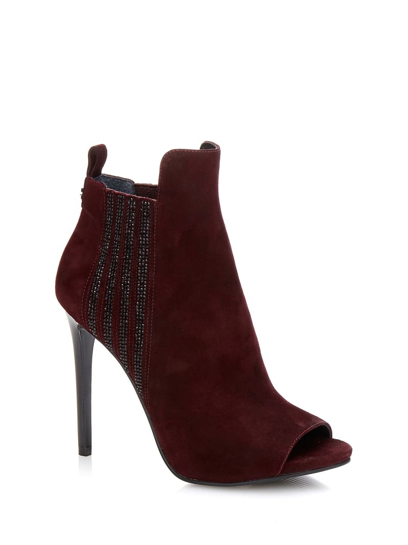 Bottines à bout ouvert clearance