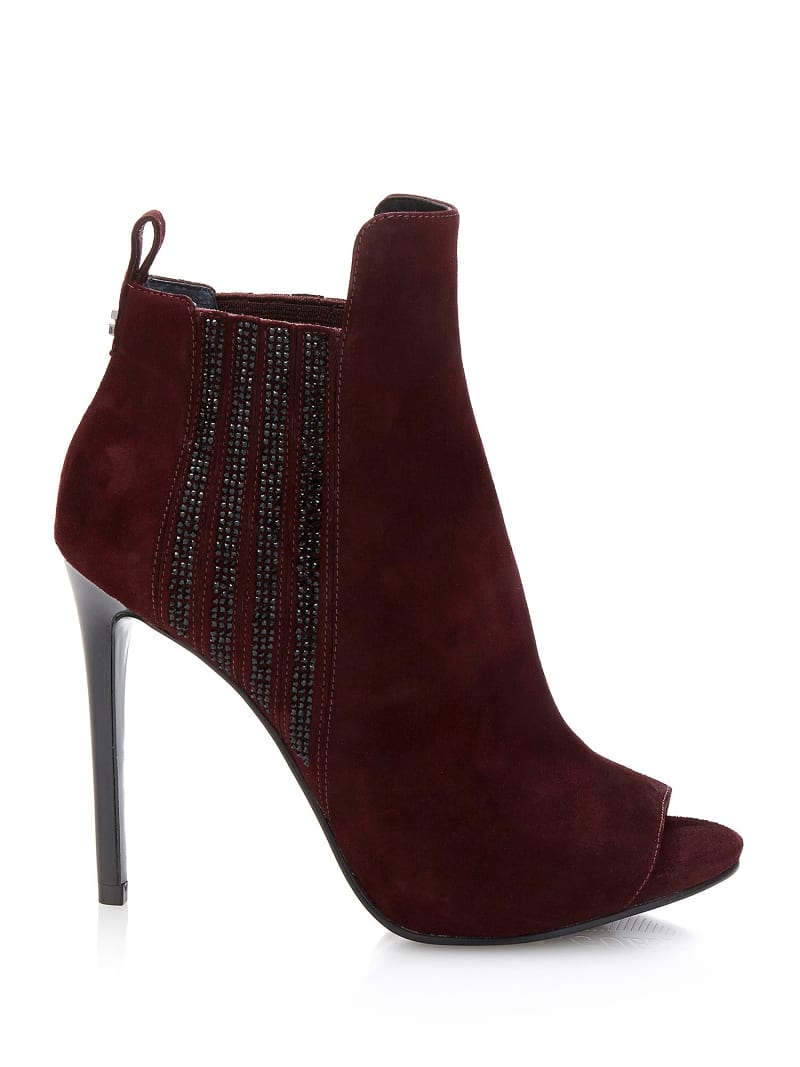 bottines bout ouvert