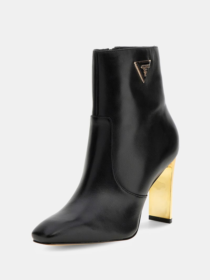 GUESS Caitte genuine leather ankle boot Women