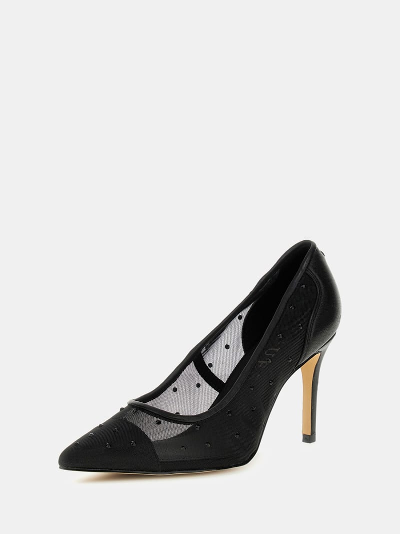 Black rhinestone shoes hotsell