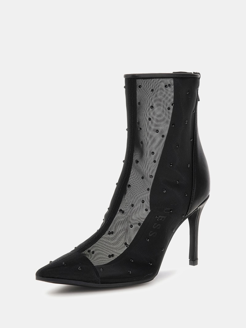 GUESS Flowey rhinestone ankle boot Women