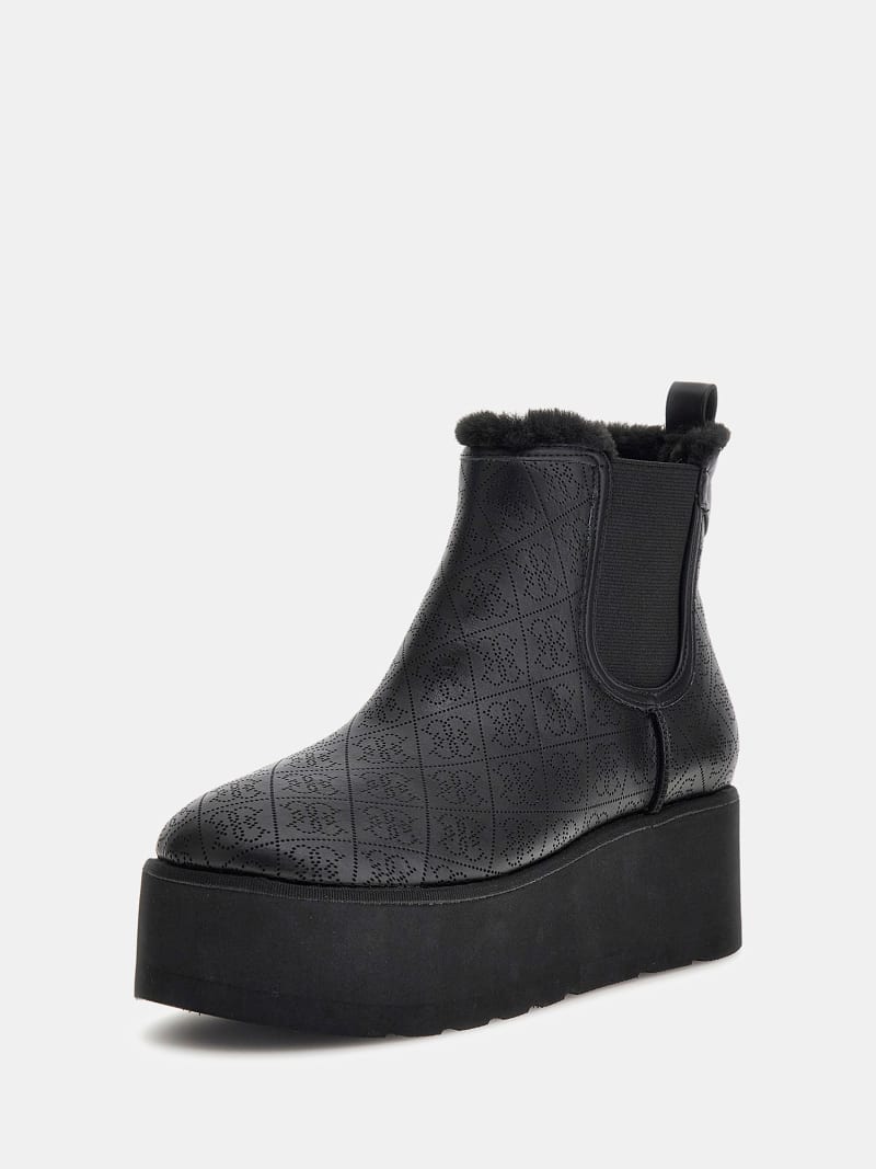 GUESS Bottines Jilaine logo 4G Femme