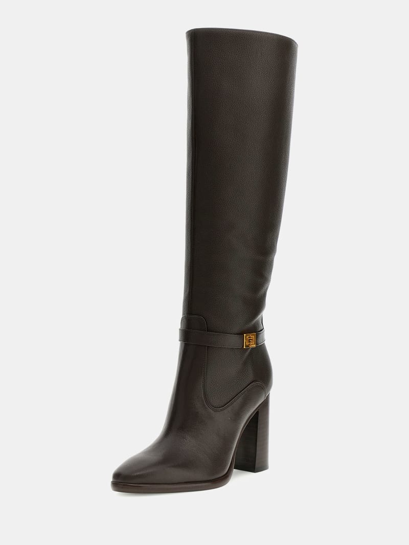Lendy genuine leather high boot