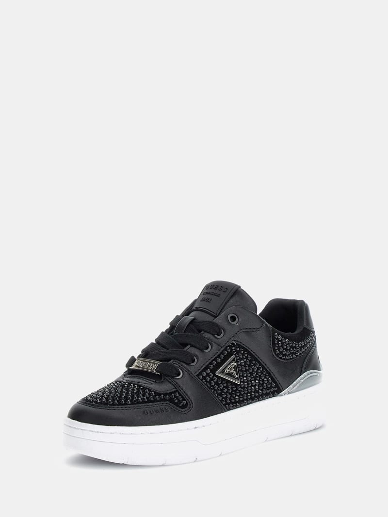 GUESS Naresa rhinestone sneaker Women
