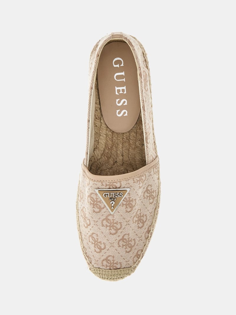 Guess olivia logo espadrilles deals