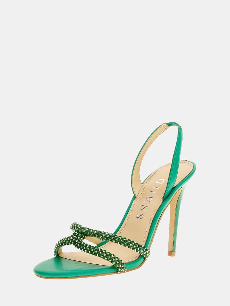 GUESS Naomis rhinestone sandals Women