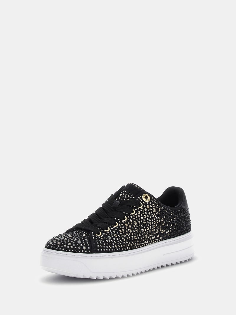 Alexander mcqueen nere glitter top