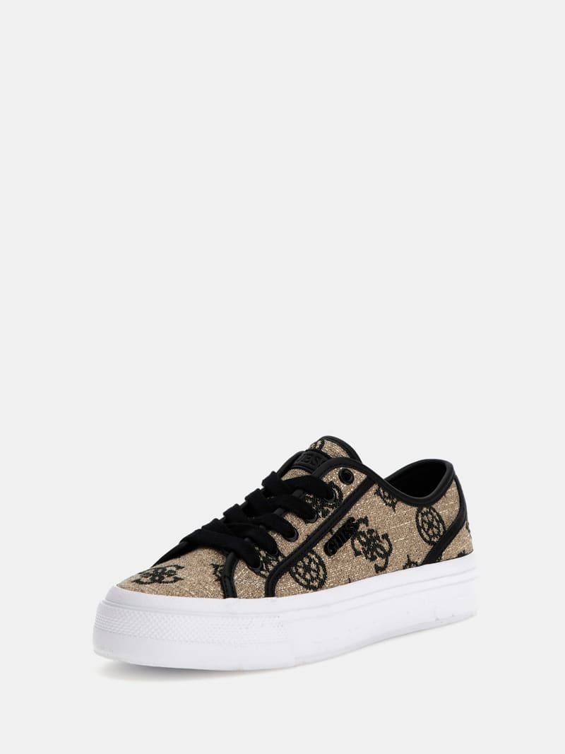 rejeena peony logo sneaker