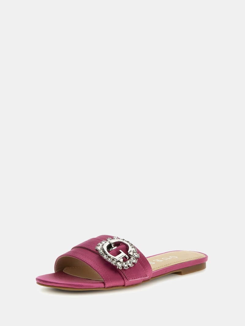 Jolly satin sandals