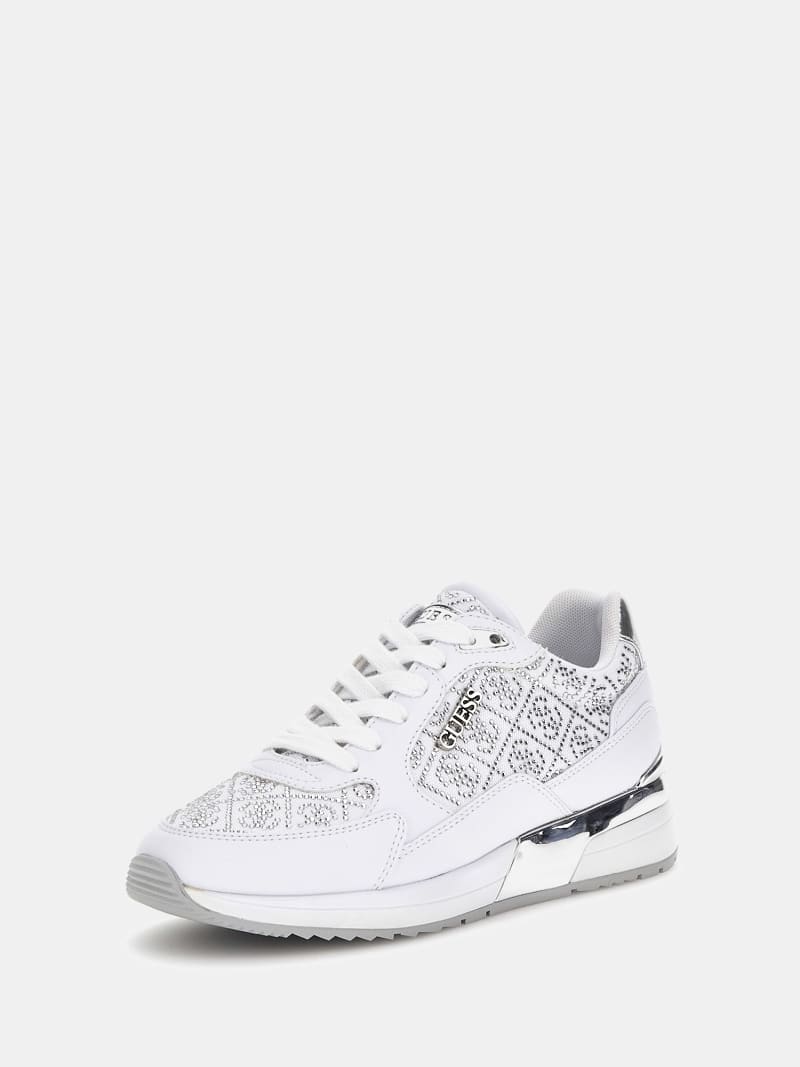 GUESS® Moxea foiled-insert running shoes Women