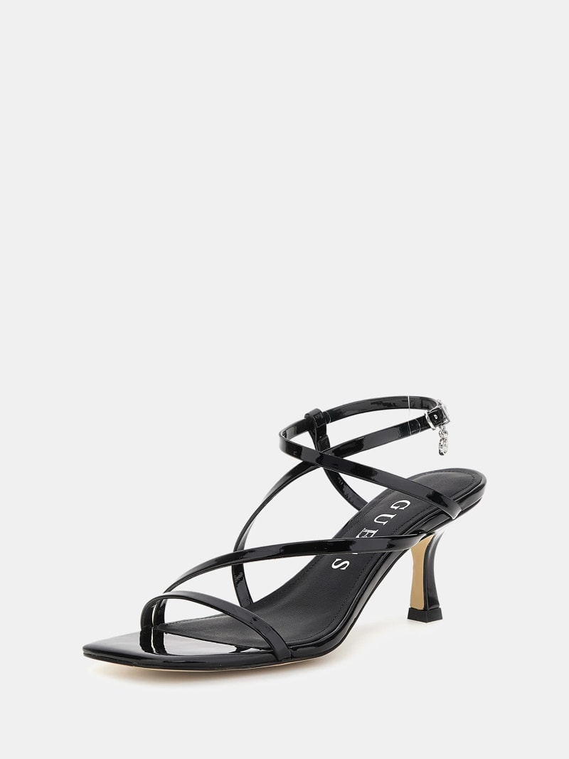 Sandalo nero guess hot sale